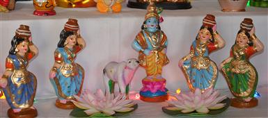 Celebrating woman power of Goddess Durga in Burbank,CA