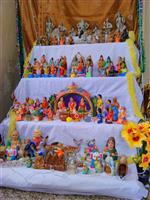 navarathri golu photos attached celebrating golu for the past 15 years in New York,NY