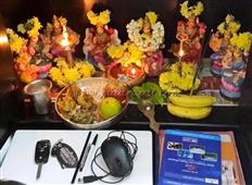 Saraswati Puja and Ayudha Puja – 2014 in Collegeville,PA