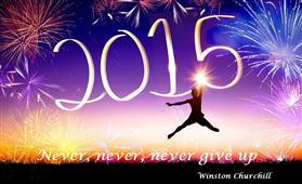 HAPPY NEW YEAR - 2015 in Collegeville,PA