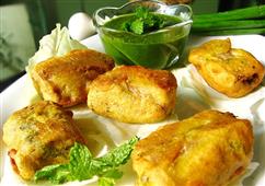 Tea Time Snacks: Potato Masoor Dal Patties (Dal tikki) in Atlanta,IL