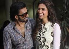 BOLLYWOOD BLOCKBUSTER------RANVEER SINGH AND DEEPIKA PADUKONE. in New York,NY