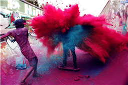 Holi Fashion Tips: Nargis Fakhri in New York,NY