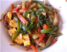 Indian Diet Food: Baby Corn And Paneer Jalfrezi in Atlanta,IL