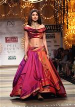 Shipla Shetty Walks The Ramp at The Wills Lifestyle India Fashion Week! in New York,NY
