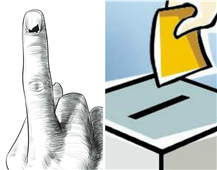 Polls Stop In Pune- Faulty EVMs in New York,NY