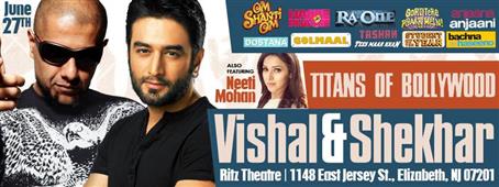 Vishal and Shekhar are coming to New Jersey! | June 27th | in New York,NY