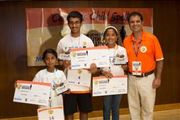 The 2014 MetLife South Asian Spelling Bee kicks off LA & Bay Area winners announced. in New York,NY