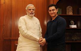 Aamir Khan Meets PM Narendra Modi in Salt Lake City,UT