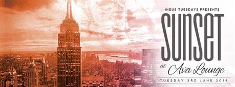 INDUS TUESDAY: SUNSET AT AVA LOUNGE (Review)  in New York,NY