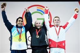 India Wins Silver In Weightlifting At Glasgow CWG in New York,NY