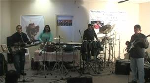 Performing alongside the famous percussionist Shiva Mani in New York,NY