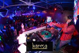 DJ Rekha of Basement Bhangra NYC at "Karma Fridays" -Hollywood in Los Angeles,CA