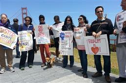 Parade Against Caste Discrimination In San Francisco in New York,NY