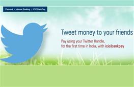 Use Twitter for real-time “ICICI fund transactions”, “prepaid recharge” in San Francisco,CA
