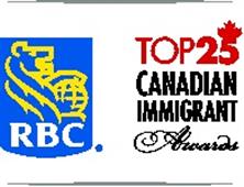 2015 RBC Top 25 Canadian Immigrant Awards open call for nominations in Toronto,ON