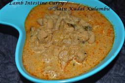 Lamb Intestine Curry / Aatu kudal kulambu