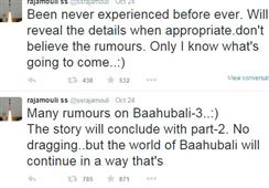 Extension over Conclusion- Baahubali Series