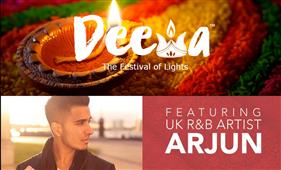 Deewa -­ The Festival of Lights to Bring Award Winning Singer Arjun to Canada in Mississauga,ON