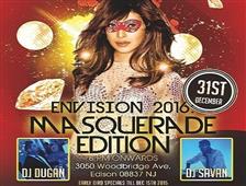 Dj Savan presents Envision 2016 New Year’s Eve Masquerade Edition at Edison Hotel, NJ in Edison,NJ