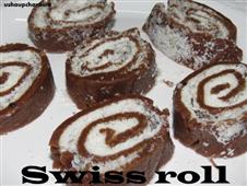 Chocolate Swiss roll without baking in New York,NY