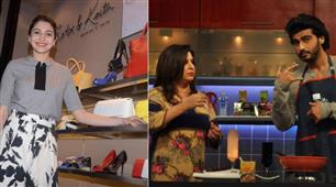 Anushka launches NH10 footwear, Arjun Kapoor cooks ‘Junglee Mutton’ in New York,NY