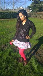 How to wear summer dress  in WINTER in Seattle,WA