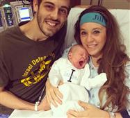 Jill Duggar while labour, blessed with a baby boy in Newark,DE