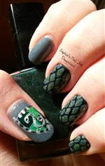 Snake Skin nails