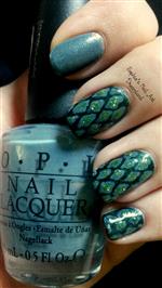 Snake Skin nails