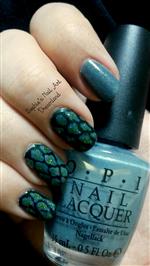 Snake Skin nails