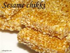 Sesame chikki recipe I Ellu mitaie I Til chikki in New York,NY