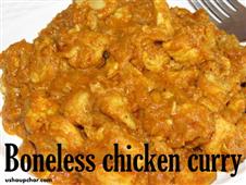 South Indian style boneless chicken curry in New York,NY
