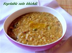 Vegetable masala oats khichdi in New York,NY