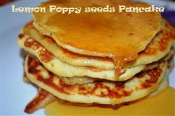 Lemon Poppy Seeds Pancake in Collegeville,PA