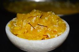Badam / Almond Halwa - Easy Diwali cooking with Madraasi in Collegeville,PA