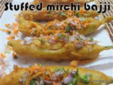 Stuffed mirchi bajji /stuffed chilli bajji in New York,NY