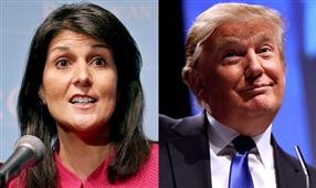 Donald Trump chooses Indian-origin Nikki Haley as UN ambassador in New York,NY