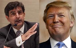 Donald Trump holds discussion with Indian-American real estate executive in New York,NY