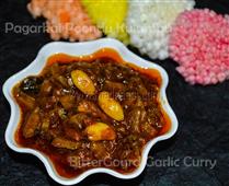 Bittergourd Garlic Curry / Pagarkai Poondu Kulambu in Collegeville,PA