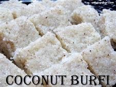 Coconut burfi in New York,NY