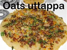 Oats uttappa recipe in New York,NY