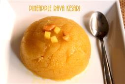 Pineapple rava kesari in New York,NY