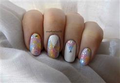 Pastel nail art in New York,NY
