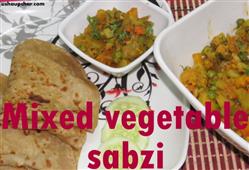 Mixed vegetable sabzi in New York,NY