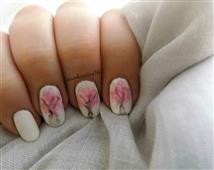 Cherry Blossom Nail Art
