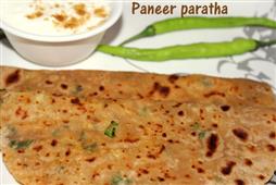 Paneer paratha in New York,NY