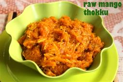 Raw mango thokku in New York,NY