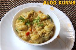 Potato or aloo kurma in New York,NY