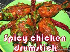 Spicy chicken drumstick in New York,NY